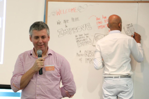 Graphic Facilitation at an event in Singapore